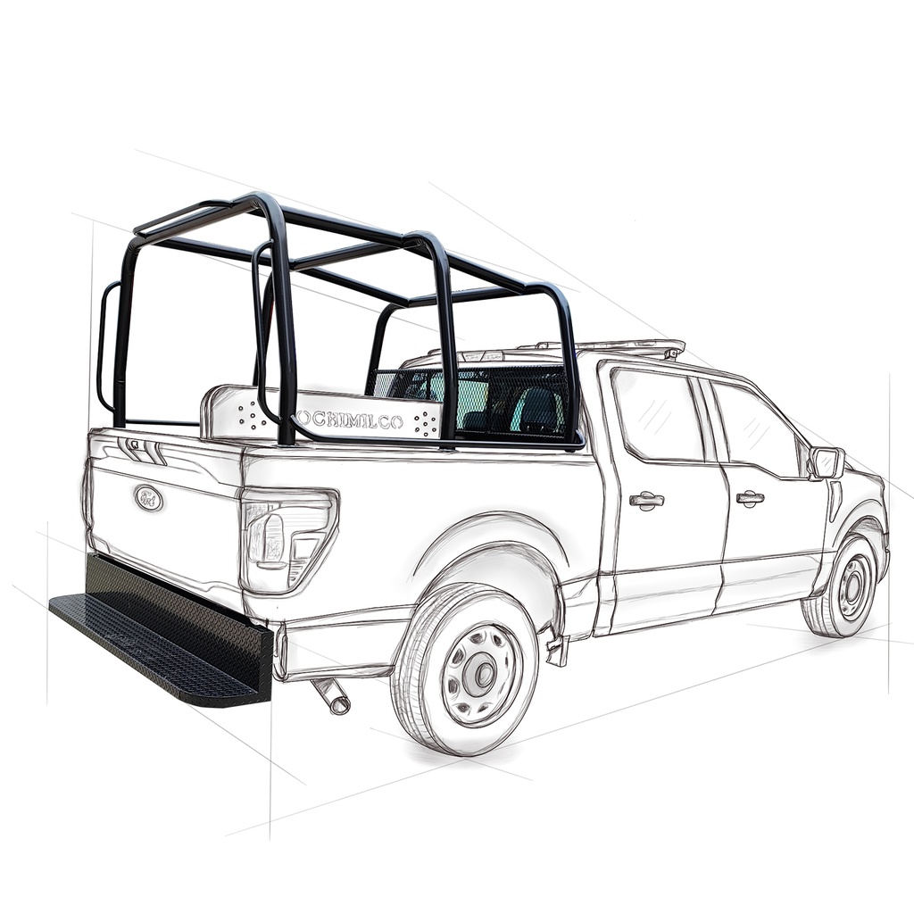 Roll Bar Tipo Comando para Patrulla Unidades Grandes