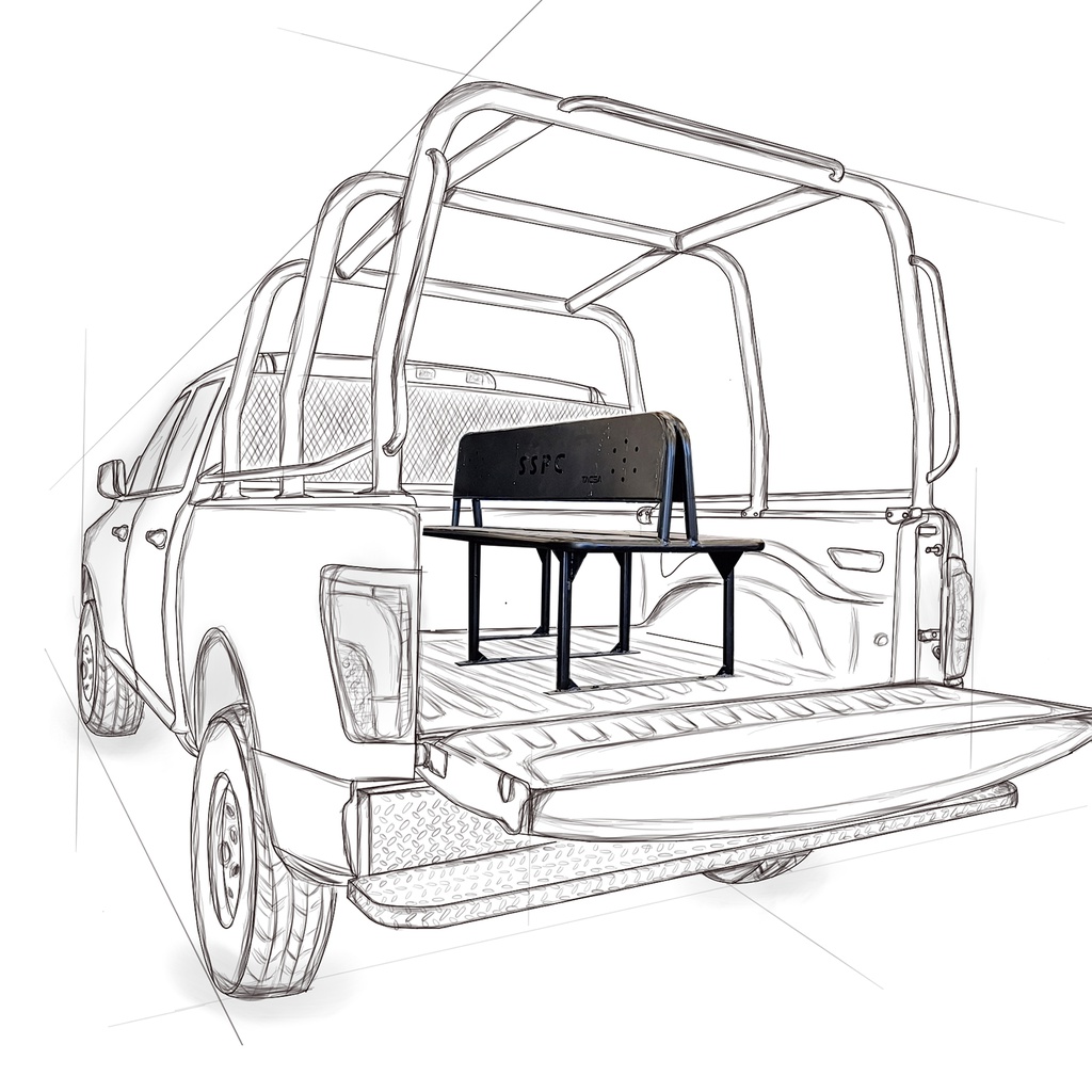 Banca Central para Patrulla con Respaldo para Unidades Grandes