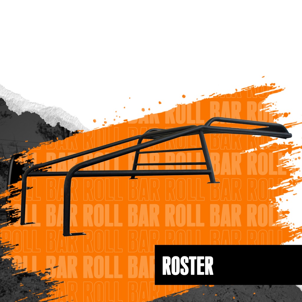 Roll Bar Roster Con Canastilla Al Frente