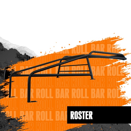 Roll Bar Roster Con Canastilla Al Frente