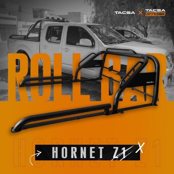 Roll Bar Porteria Hornet Z1 Con Pasamanos