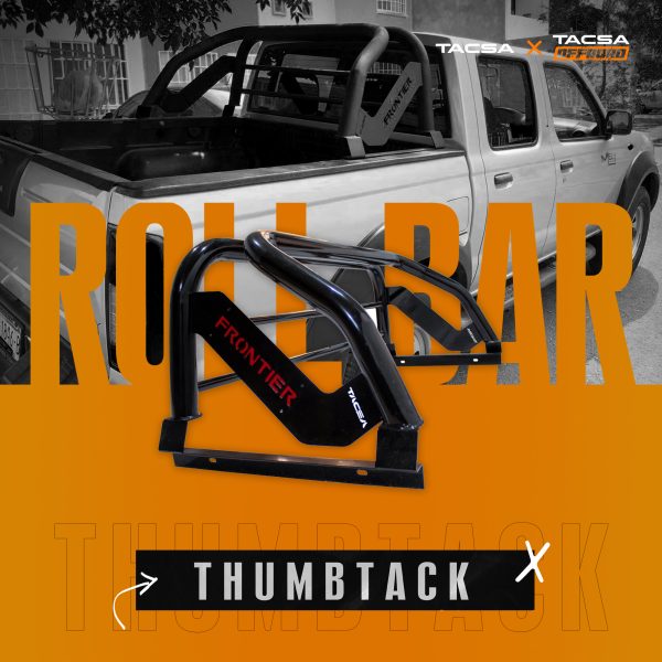 Roll Bar Sport Thumbtack Para Pick Up